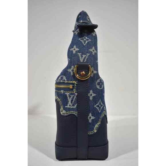Louis Vuitton Nigo Japanese Cruiser Denim Blue LV Made Shoulder Crossbody Bag - Picture 10 of 12